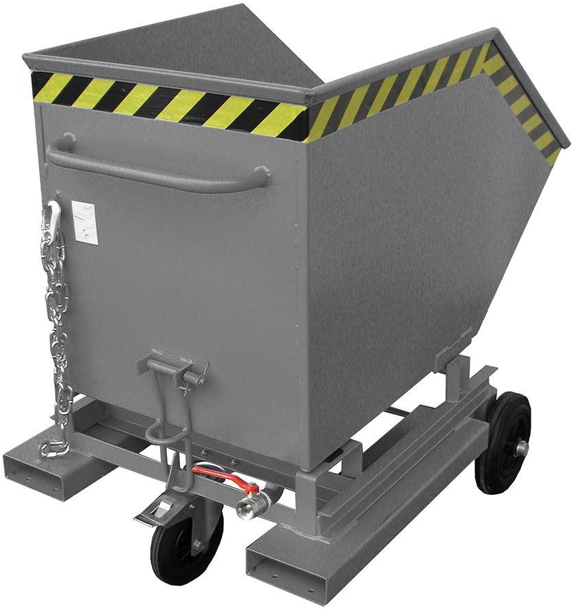 Spänekastenwagen SKW-ET 250 l B820xT1115xH990 mm RAL7005 Tragkraft 300kg