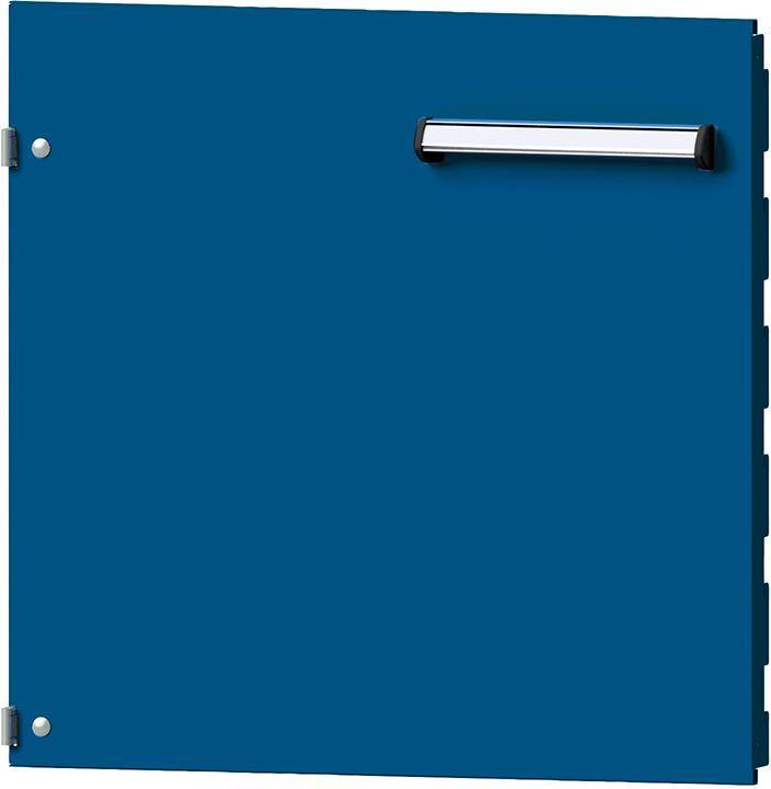 Format Tür Fronthöhe 510mm RAL 7035 links anschlagend