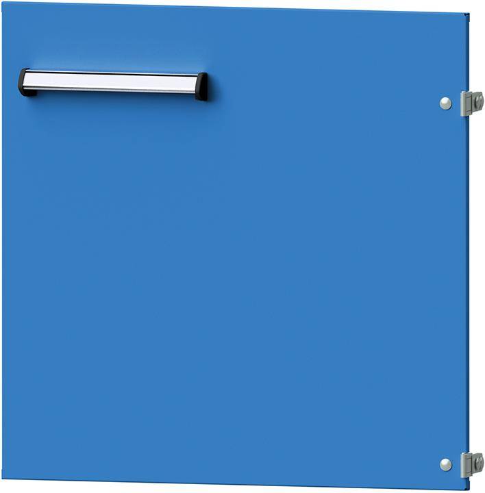 Format Tür Fronthöhe 510mm RAL 7035/5012 rechts anschlagend