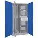 Vertikalauszugsschrank B1000xT600xH1950 mm 2 Wannen, 3 Böden, 2 SL RAL 7035/5010, Mittelwand - Artikel: 7830947248 Vertikalauszugsschrank B1000xT600xH1950 mm 2 Wannen, 3 Böden, 2 SL RAL 7035/5010, Mittelwand - Artikel: 7830947248