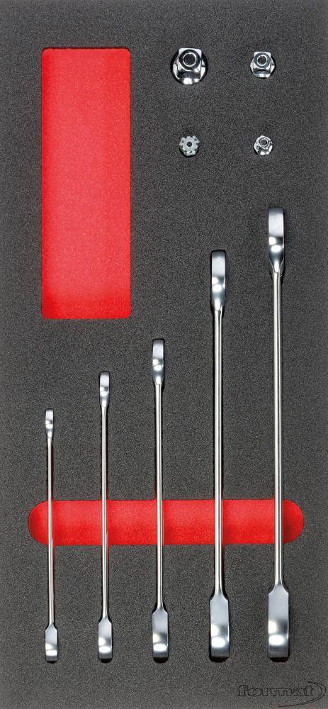 Werkzeugmodul 1/3 Ratschenringschlüssel gerade FORMAT