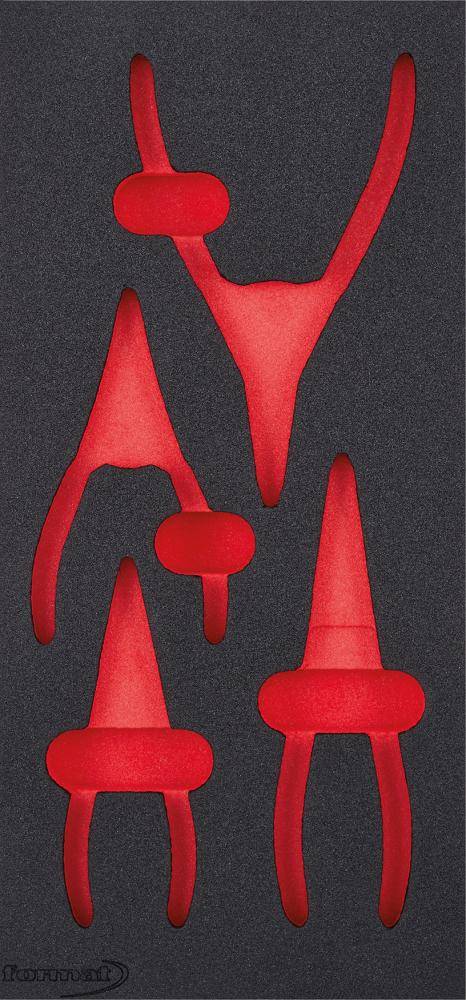 Werkzeugmodul 1/3 leer Sicherungsringzangen FORMAT