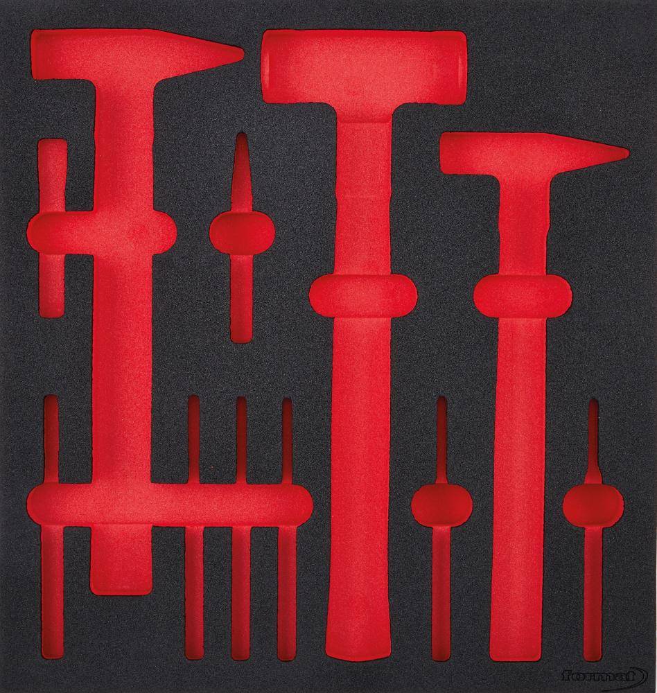 Werkzeugmodul 2/3 leer Hammer und Meissel FORMAT