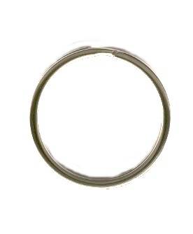 Schlüsselring Ø50 mm Stahl vernickelt