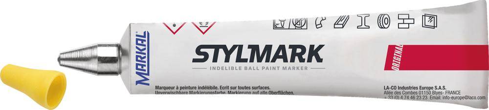 Tubenschreiber Markal Stylmark 50ml gelb