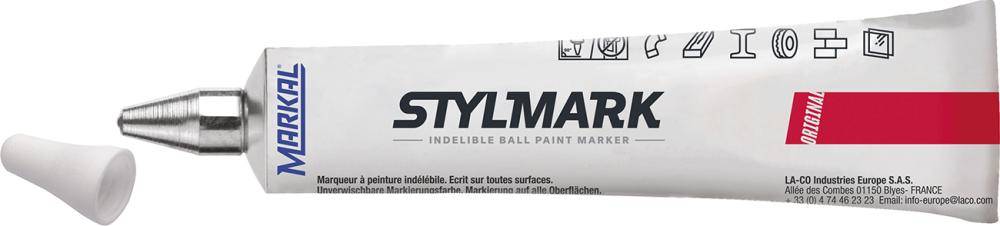Tubenschreiber Markal Stylmark 50ml weiss