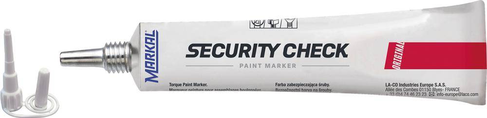 Markal Security-Check Sicherungslack, rot