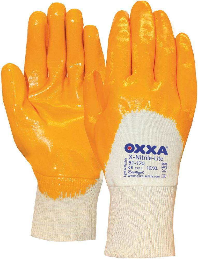 Handschuh OXXA X-Nitrile-Lite, Gr.8 - Artikel: 8718249035791
