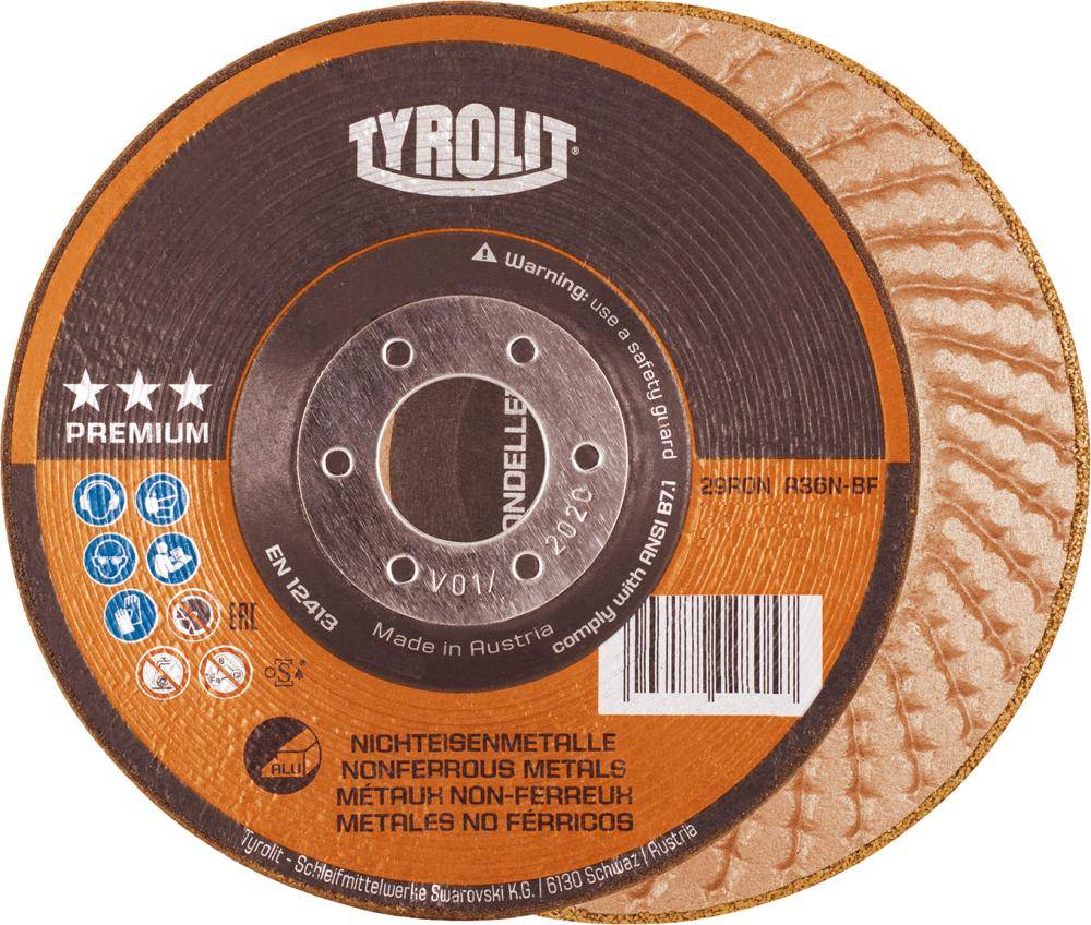 Rondeller 2in1 125mm A36N Tyrolit - Artikel: 9003172028057