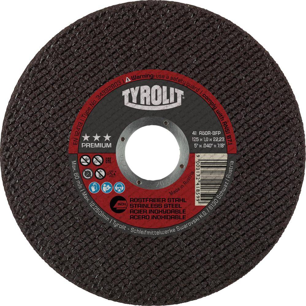 Trennscheibe INOX PREMIUM230 x 1,9 mm gerade Tyrolit - Artikel: 9003172420516