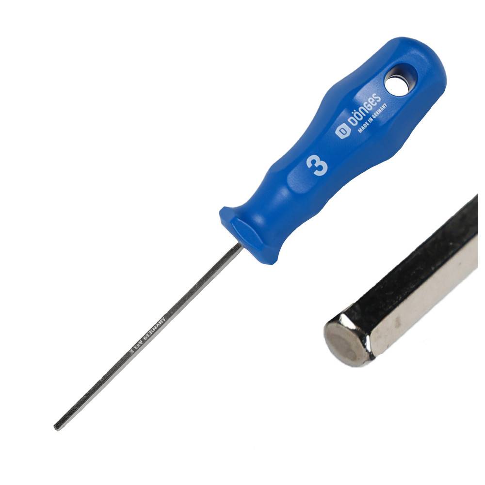 Dönges Stiftschlüssel-Schraubendreher 6kt, SW 4,0 mm, Klingenlänge 75 mm