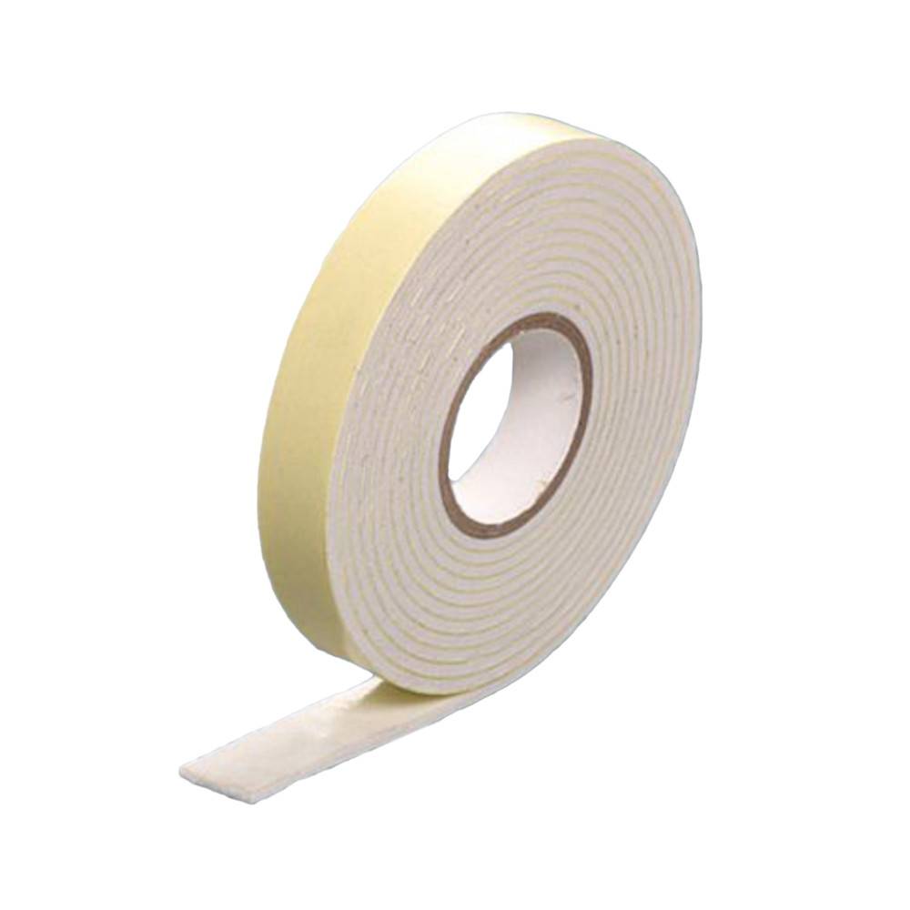 Coroplast Schaumstoffklebeband, 12,0 mm x 33 m, Stärke 1,0 mm, weiß