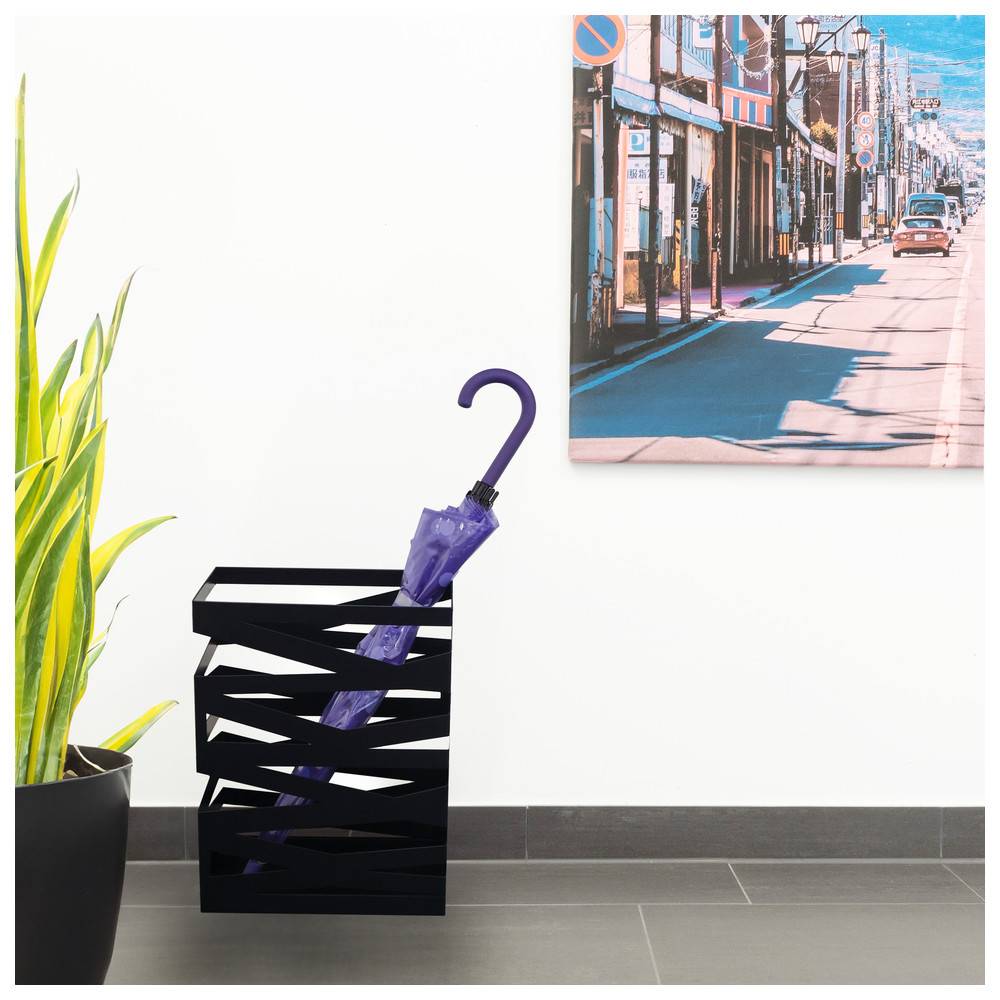 Dönges Regenschirmständer "Maxi" aus Metall, schwarz