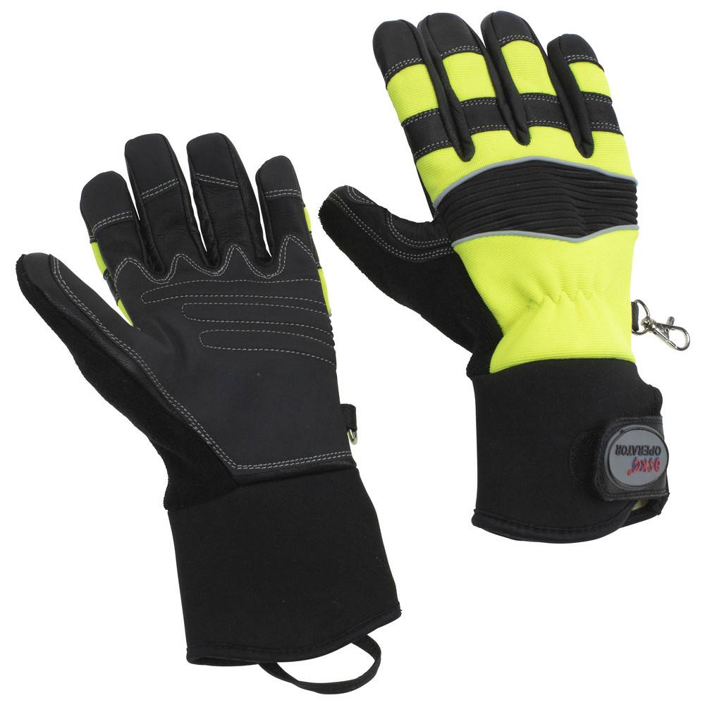 askö THL-Handschuh Operator EN 388 CAT II, Größe 9, neongelb