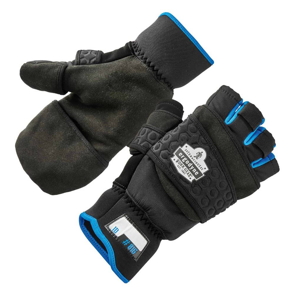 Ergodyne Thermo-Handschuh Proflex 816, 2in1 Fäustling & Halbfinger, Größe XL (10)