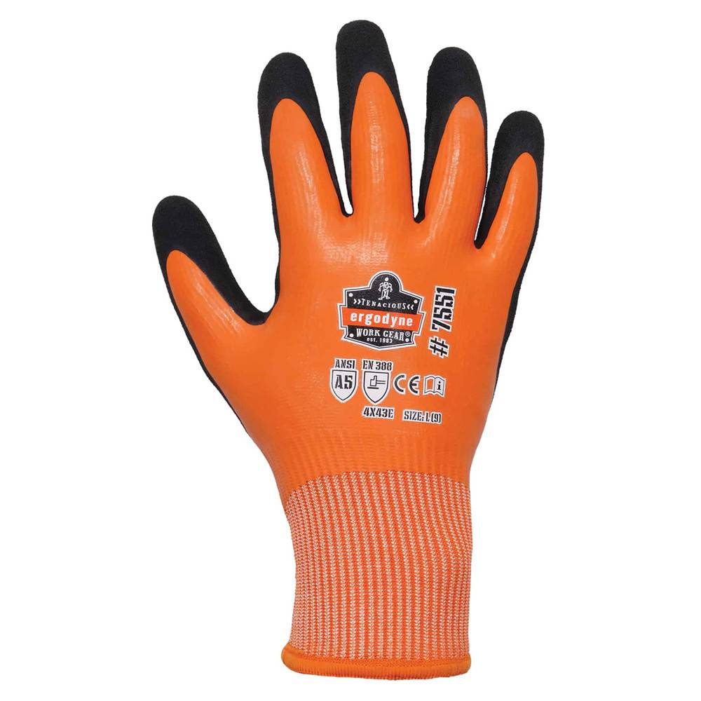 Ergodyne Thermo-Schnittschutzhandschuh ProFlex 7551, EN 388, Größe S (7)