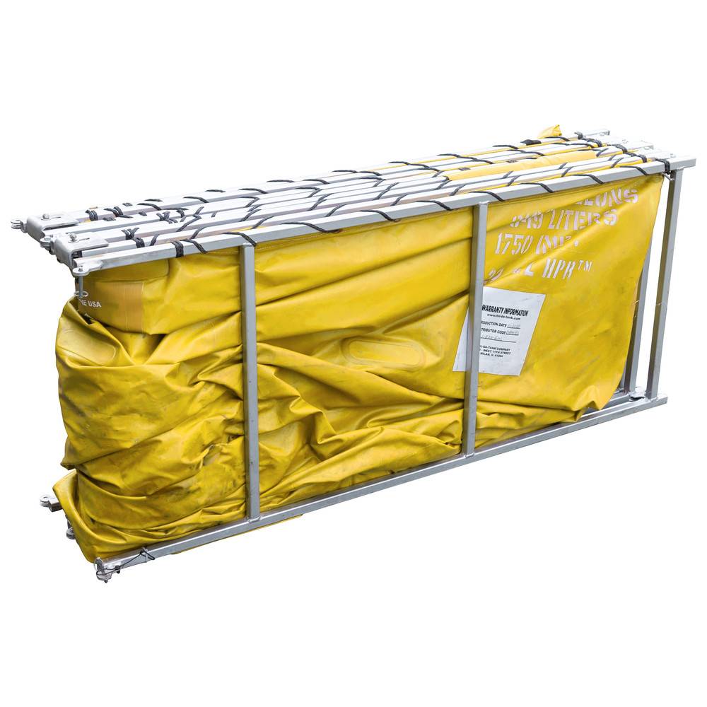 FOL-DA-TANK Frame Tank Doppelfaltung, 9.500 l, Ohne Flansch