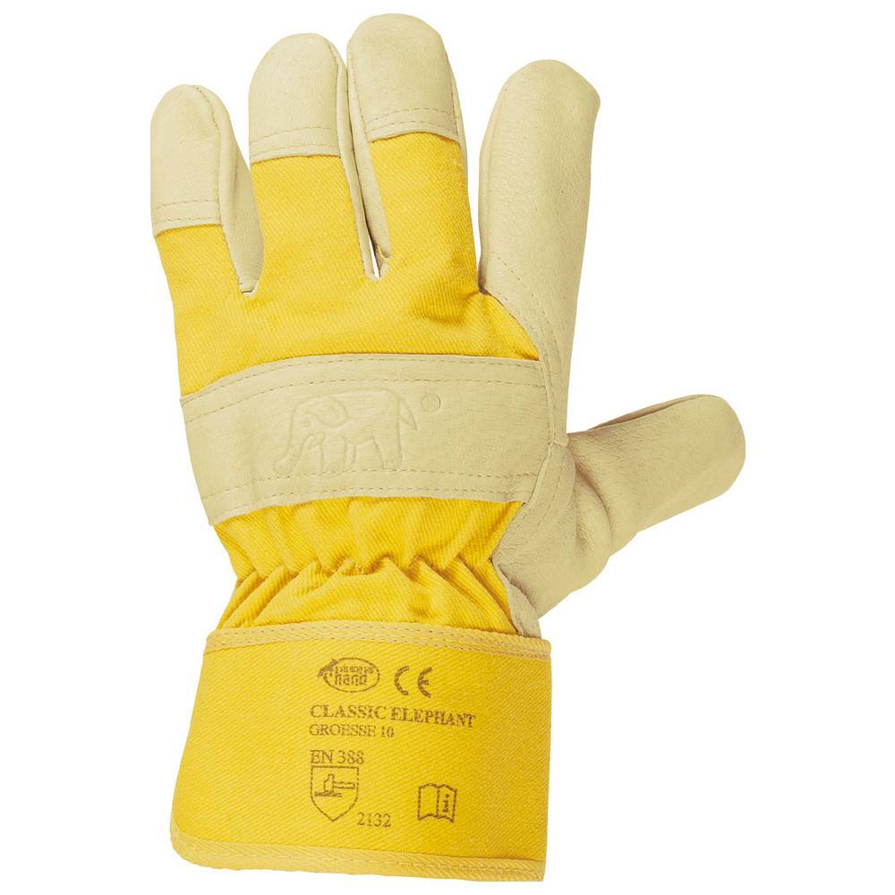 Dönges Arbeitshandschuh, Economy, Vollleder, gefüttert, EN 388, 10
