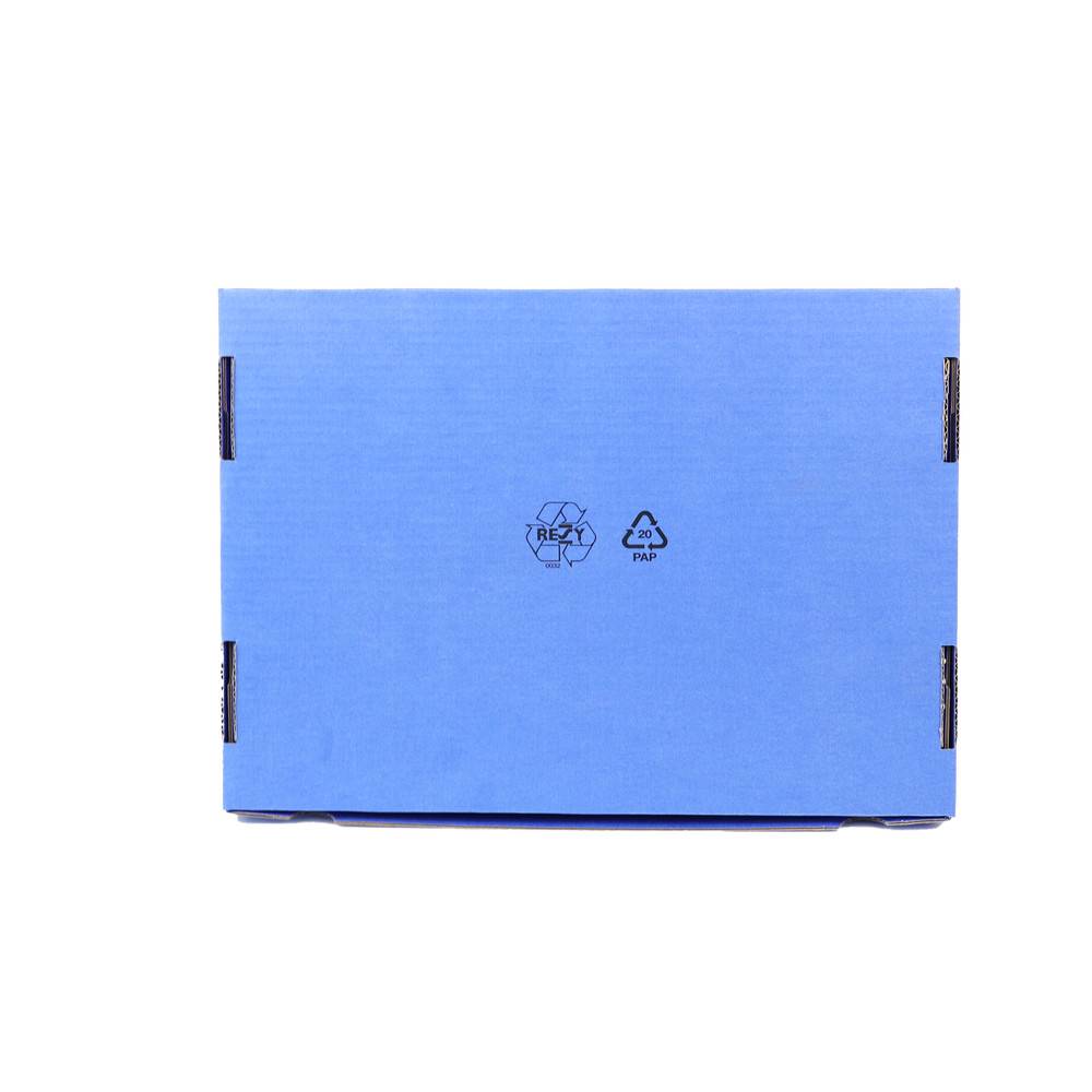 Hans Kolb Versandschachtel Cortronic, flachliegend, 400 x 80 x 38 mm