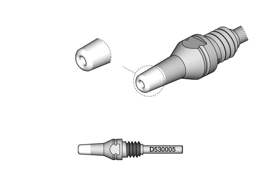 Entlötspitze für Pin, Ø 1,5 mm, S1, D530005