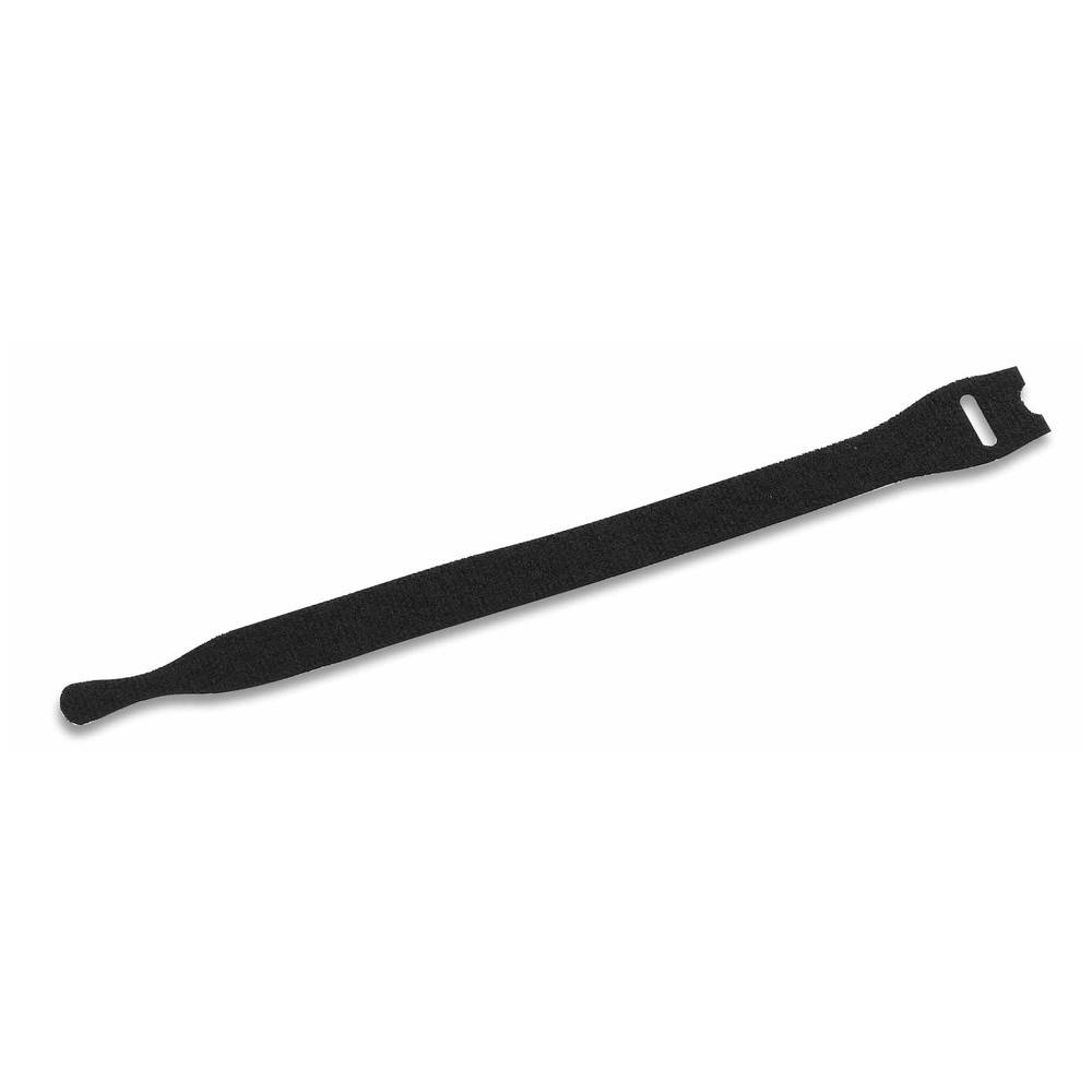 WETEC Klettkabelbinder mit Befestigungsschlaufe, 13 x 200 mm, schwarz