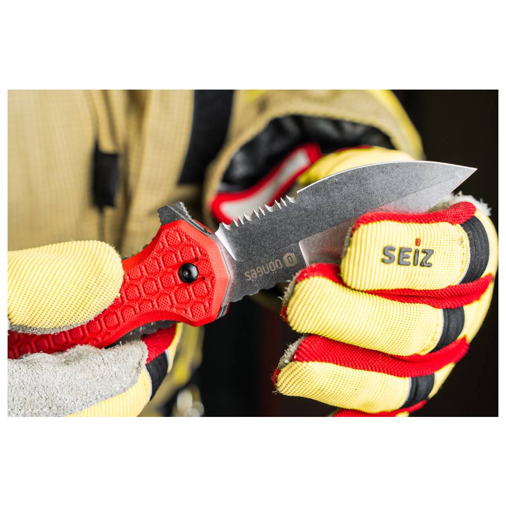 Dönges Rettungsmesser Expert Folder, Farbe Rot