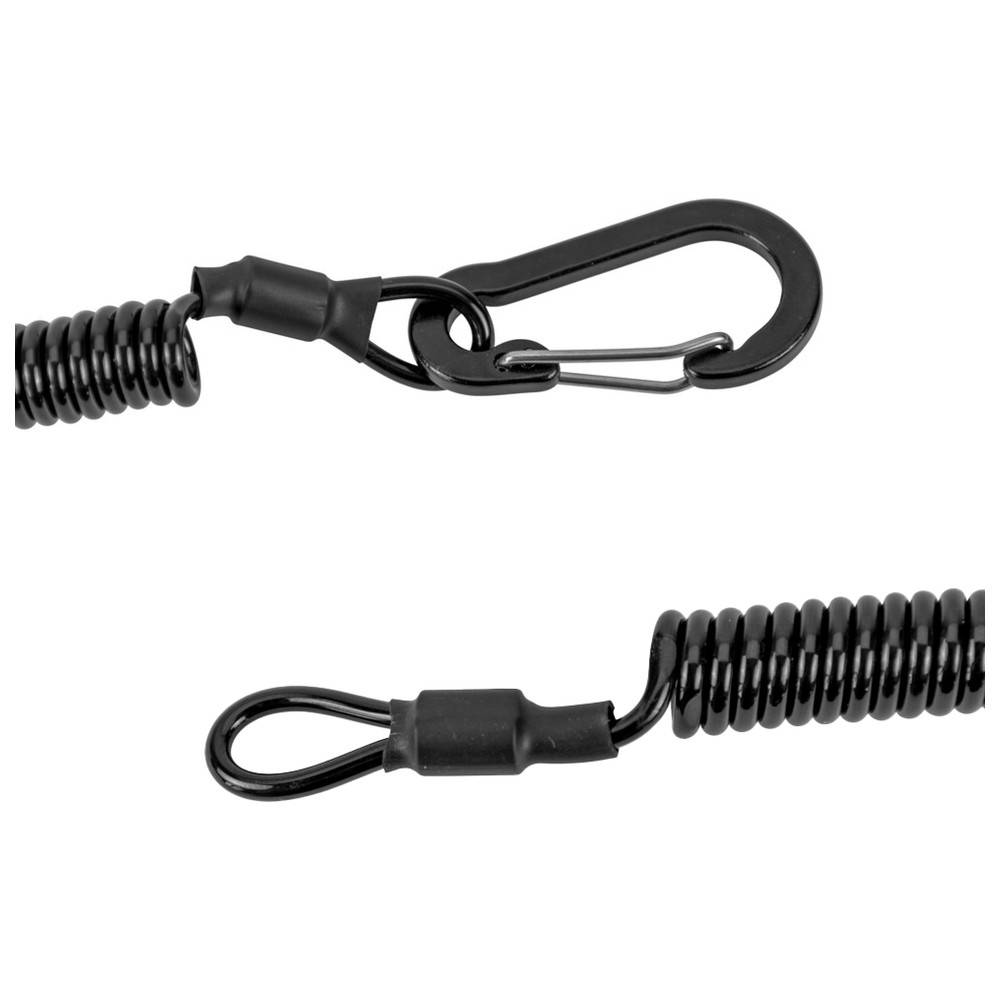 Dönges Spiralkabel mit Karabiner, ohne Schlüsselring
