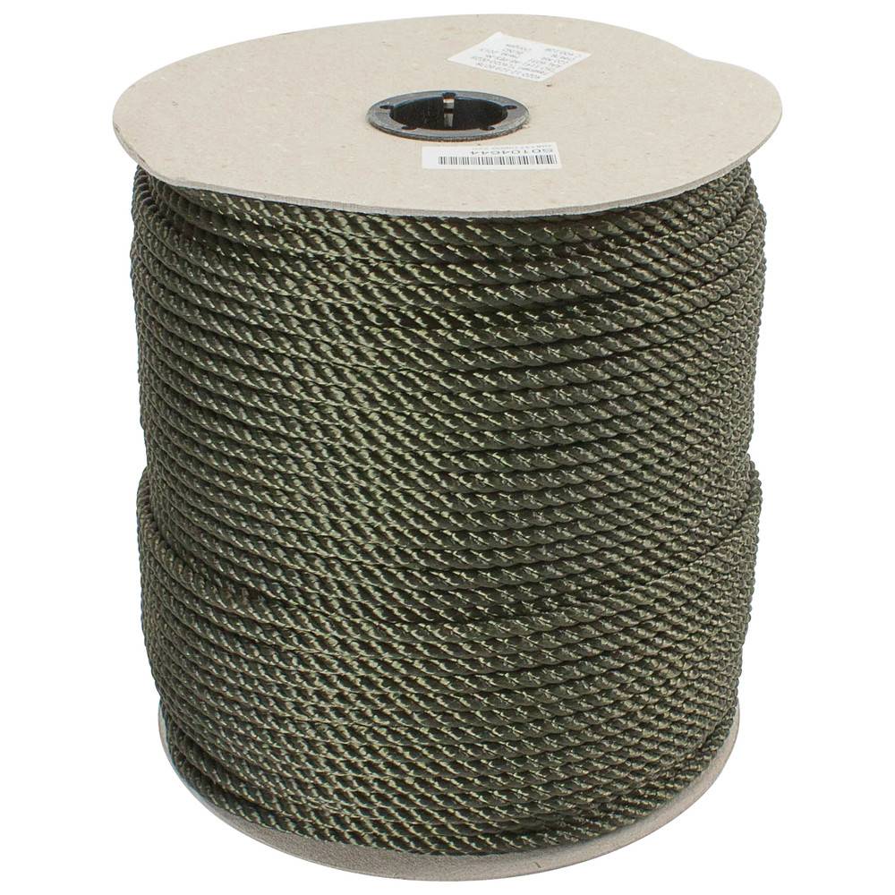 Dönges Faserseil Polyester, Ø 8 mm, natur, geflochten