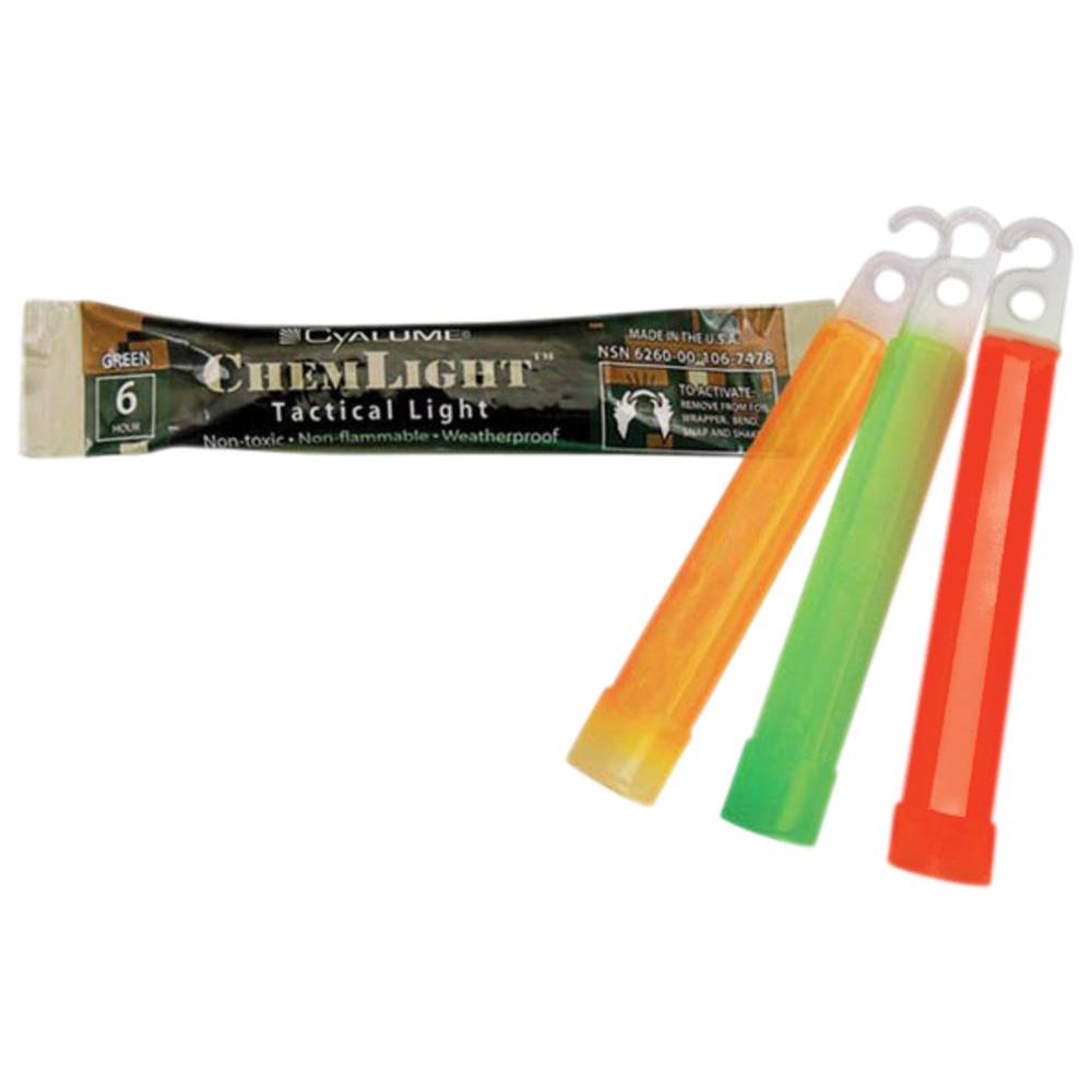 Cyalume ChemLight 4", orange, 10 cm, 6 h