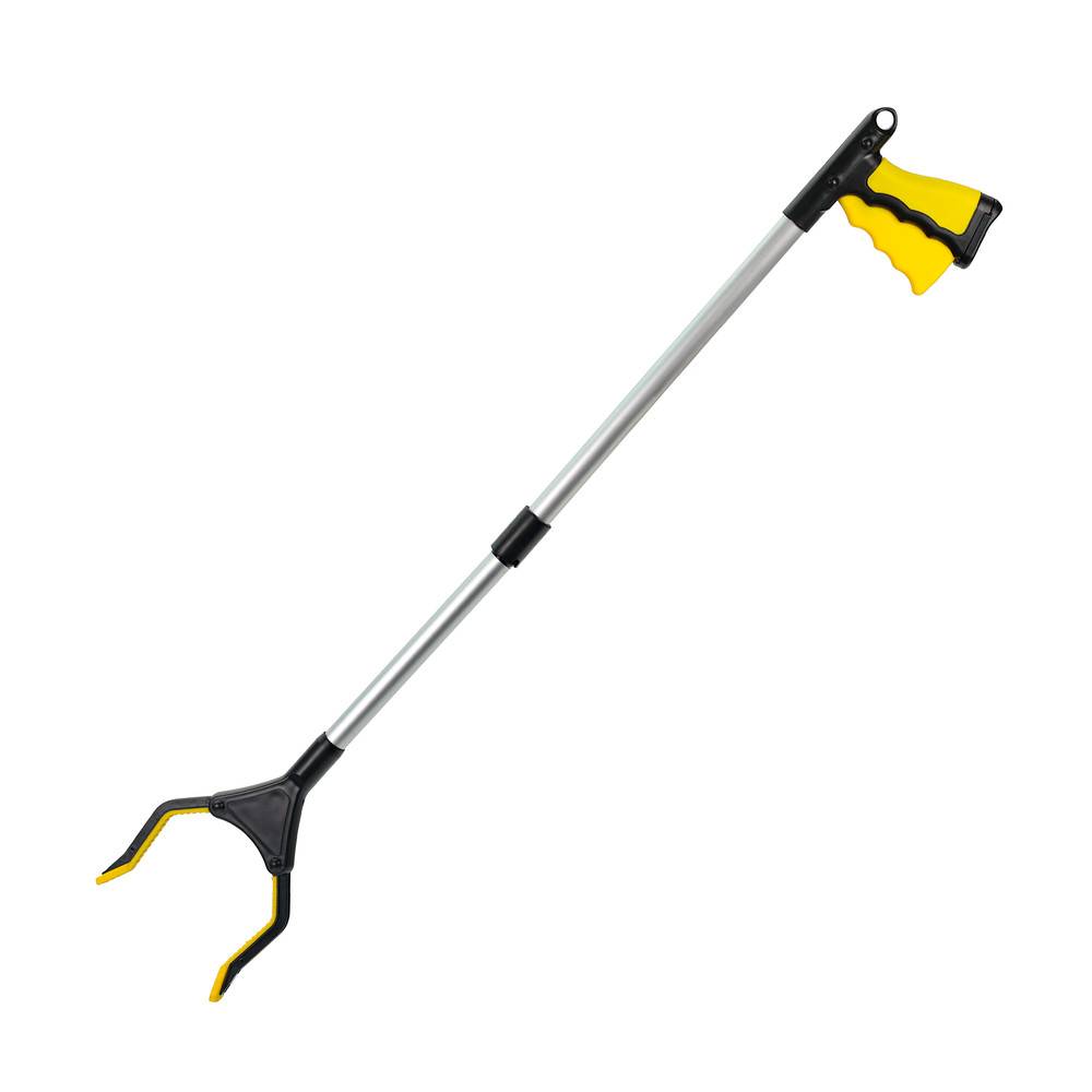 Blosta Greifzange Greifer Gelb faltbar 81/42cm Greifer für Senioren, Müllgreifer