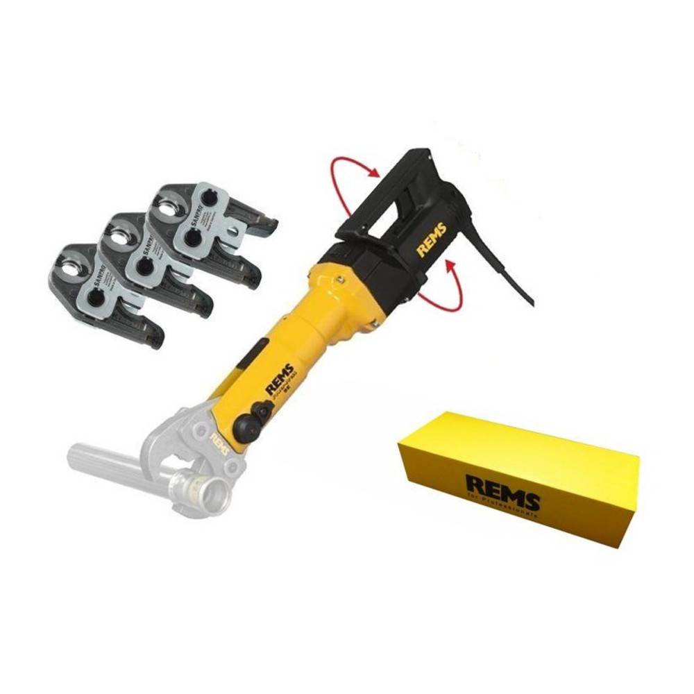 Dönges Power Press SE Radialpresse + 3 SANPRO - TH - Pressbacken 16, 20, 26