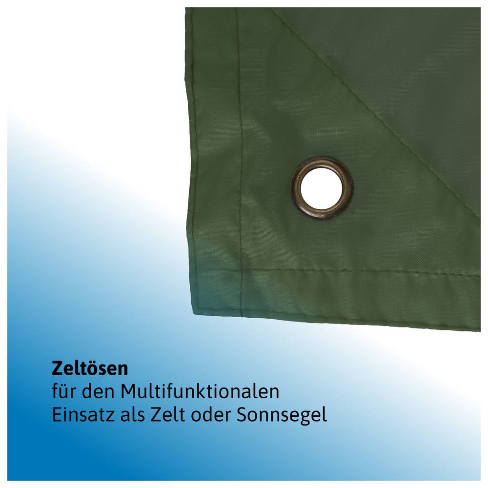 Dönges Regenponcho 4 in 1 240x140cm Grün
