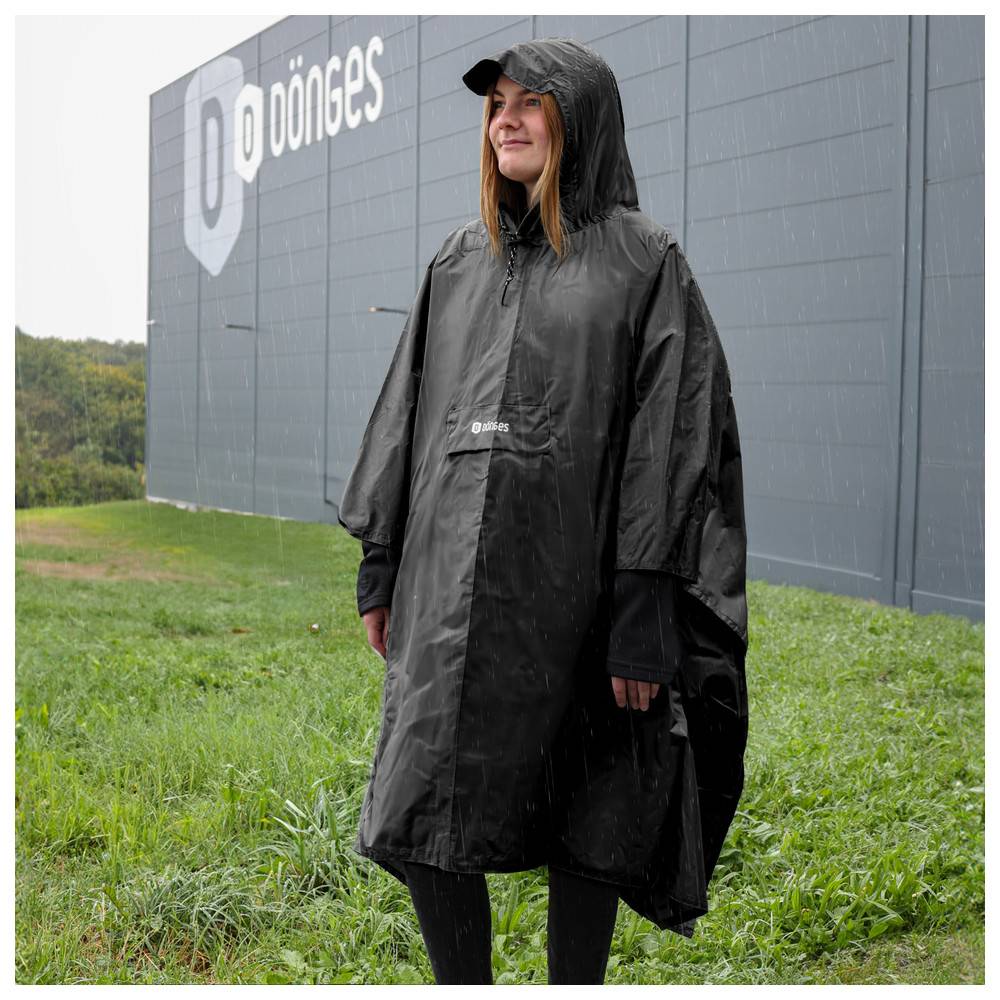 Dönges Regenponcho 4 in 1 240x140cm schwarz