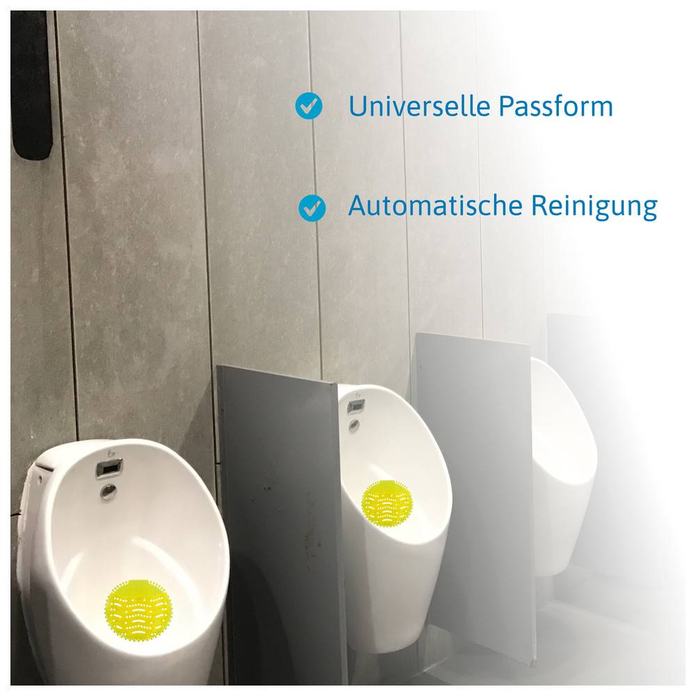 Dönges Urinal Sieb 160mm gelb Rund Citrus , Citrus