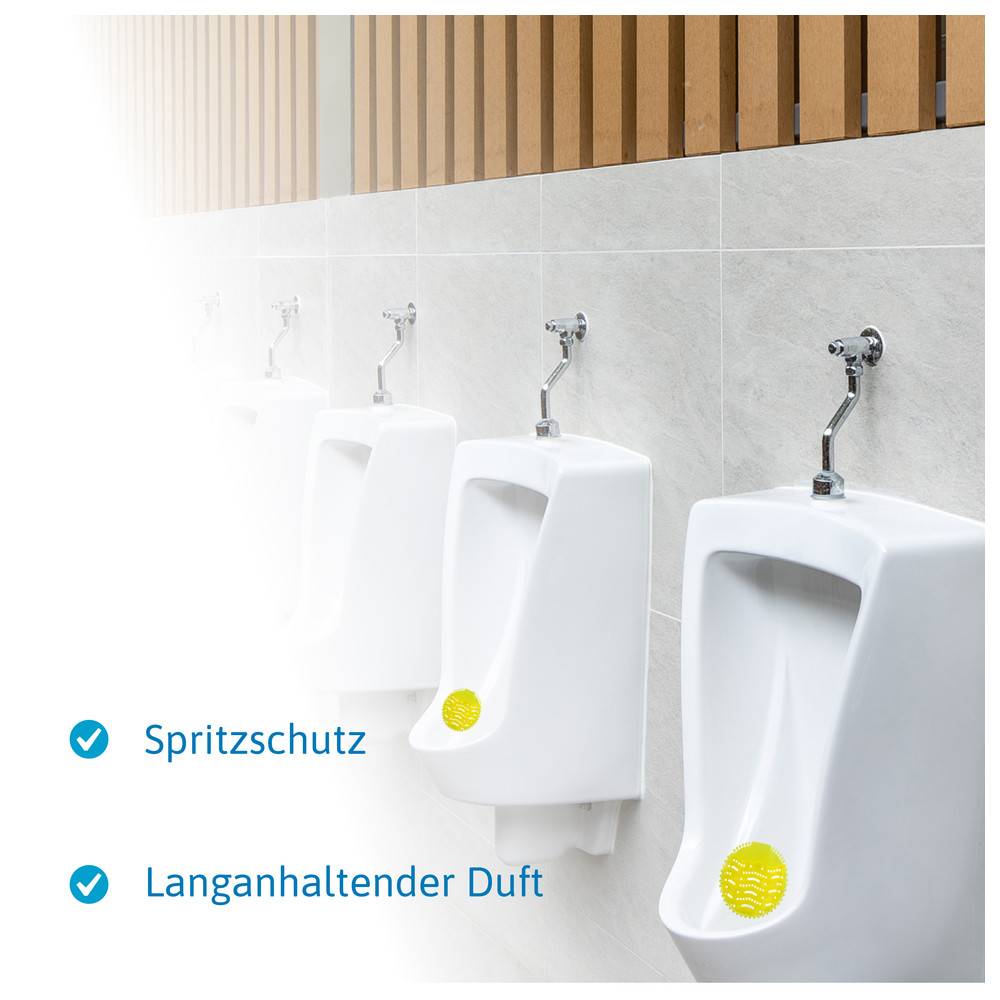 Dönges Urinal Sieb 160mm gelb Rund Citrus , Citrus