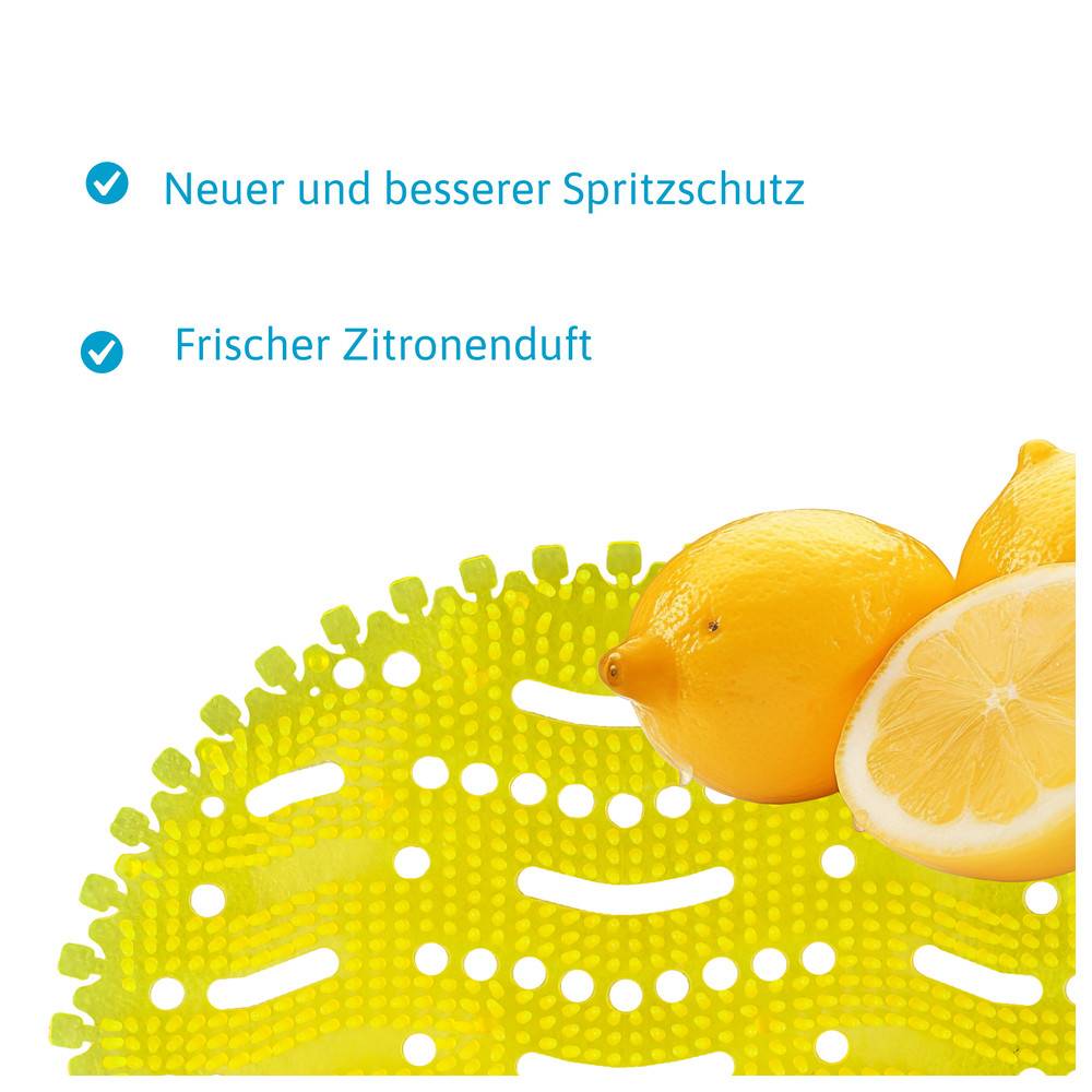 Dönges Urinal Sieb 160mm gelb Rund Citrus , Citrus