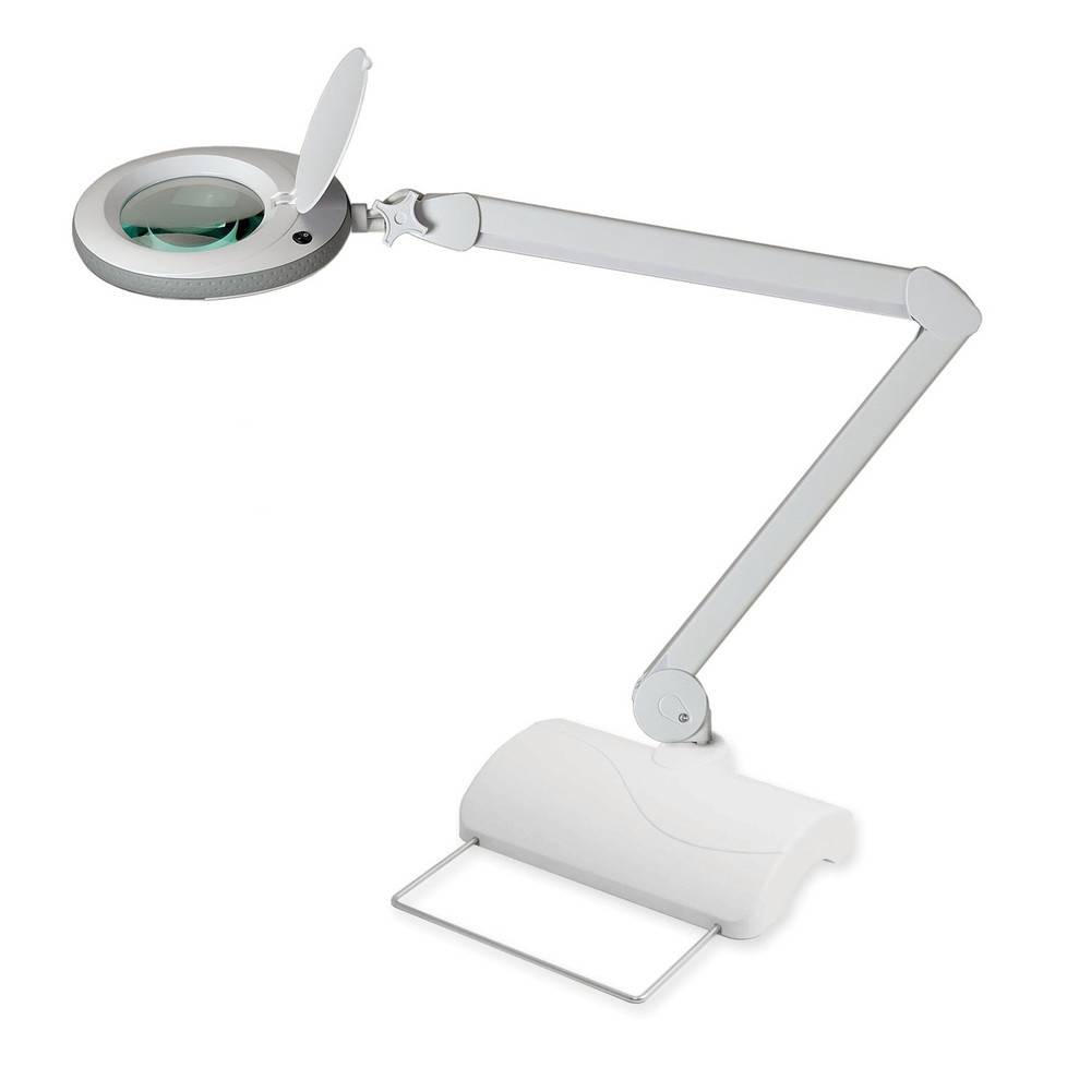 Lumeno LED Lupenleuchte 721X-MKIII, inkl. Tischstativ, 3 Dioptrien, schwarz