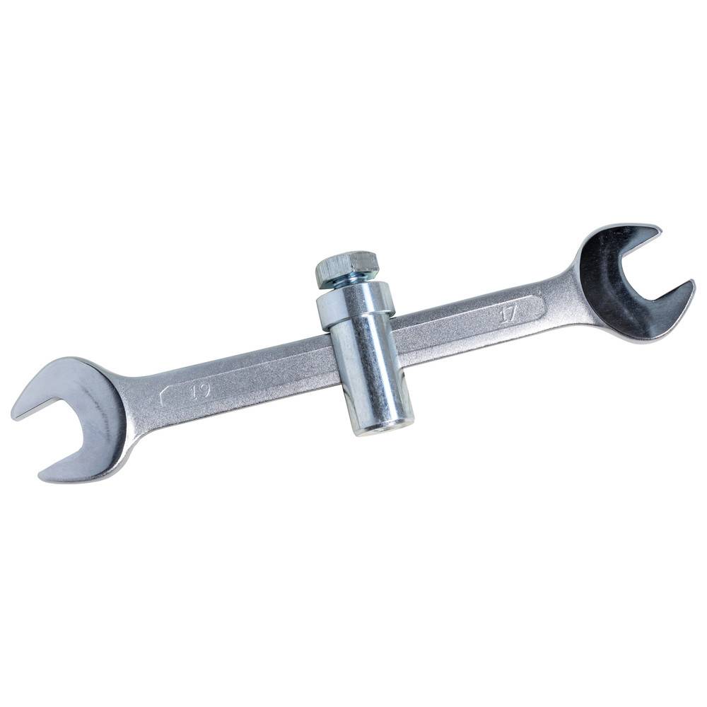 Dönges Montageschlüssel, verchromt, verstellbar, 17 x 19 mm