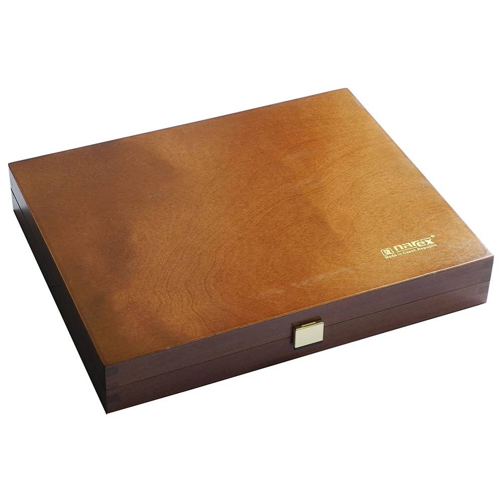 Narex Stechbeitel set Premium poliert, in Holzkiste, 6teilig