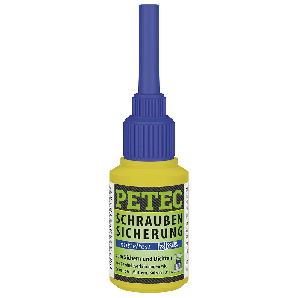 Petec Schraubensicherung mittelfest blau 10 g