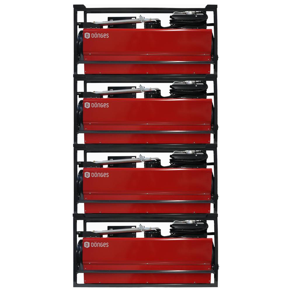 Dönges Zeltheizung Air 30 Flex, Set inkl. Thermostat und Schornstein