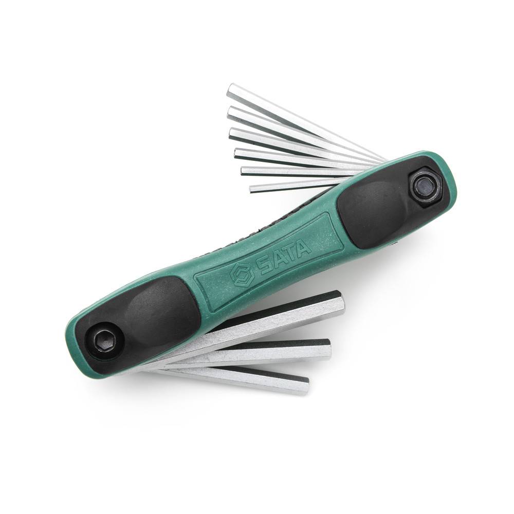 SATA Stiftschlüssel-Satz, 9-teilig, 5/64-1/4"