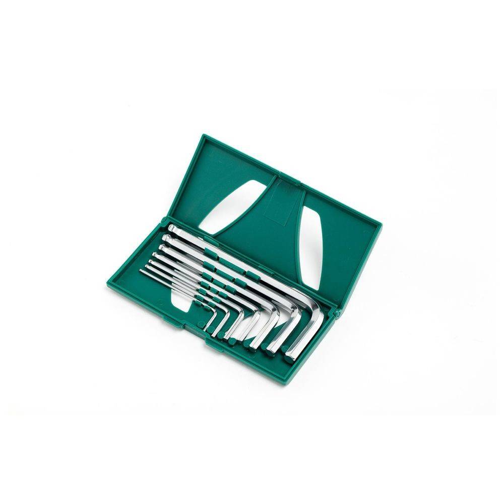 SATA 7 Tlg. Kugelkopf Mini-Innensechskant-Winkelstiftschlüssel