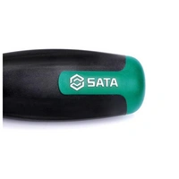 SATA Schraubendreher Kreuzschlitz mit softem Griff, #1 x 150 mm SATA Schraubendreher Kreuzschlitz mit softem Griff, #1 x 150 mm