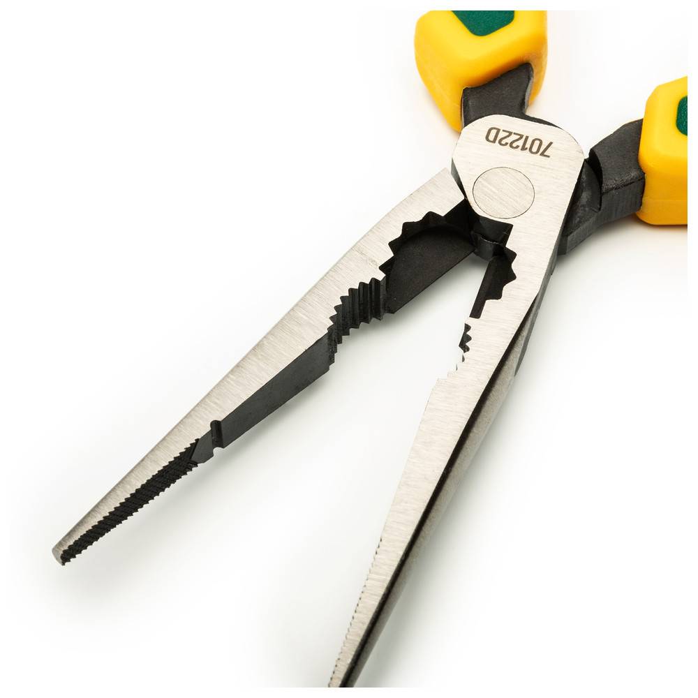 SATA Hochleistungs-Flachrundzange mit Schneide, Länge 220 mm