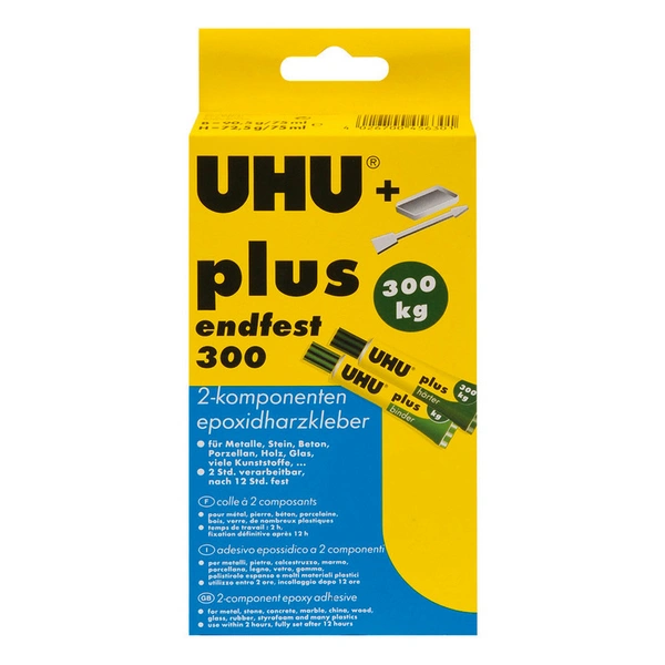 UHU Plus Endfest 300, 47590, 200 ml, Doppelkammerkartusche UHU Plus Endfest 300, 47590, 200 ml, Doppelkammerkartusche
