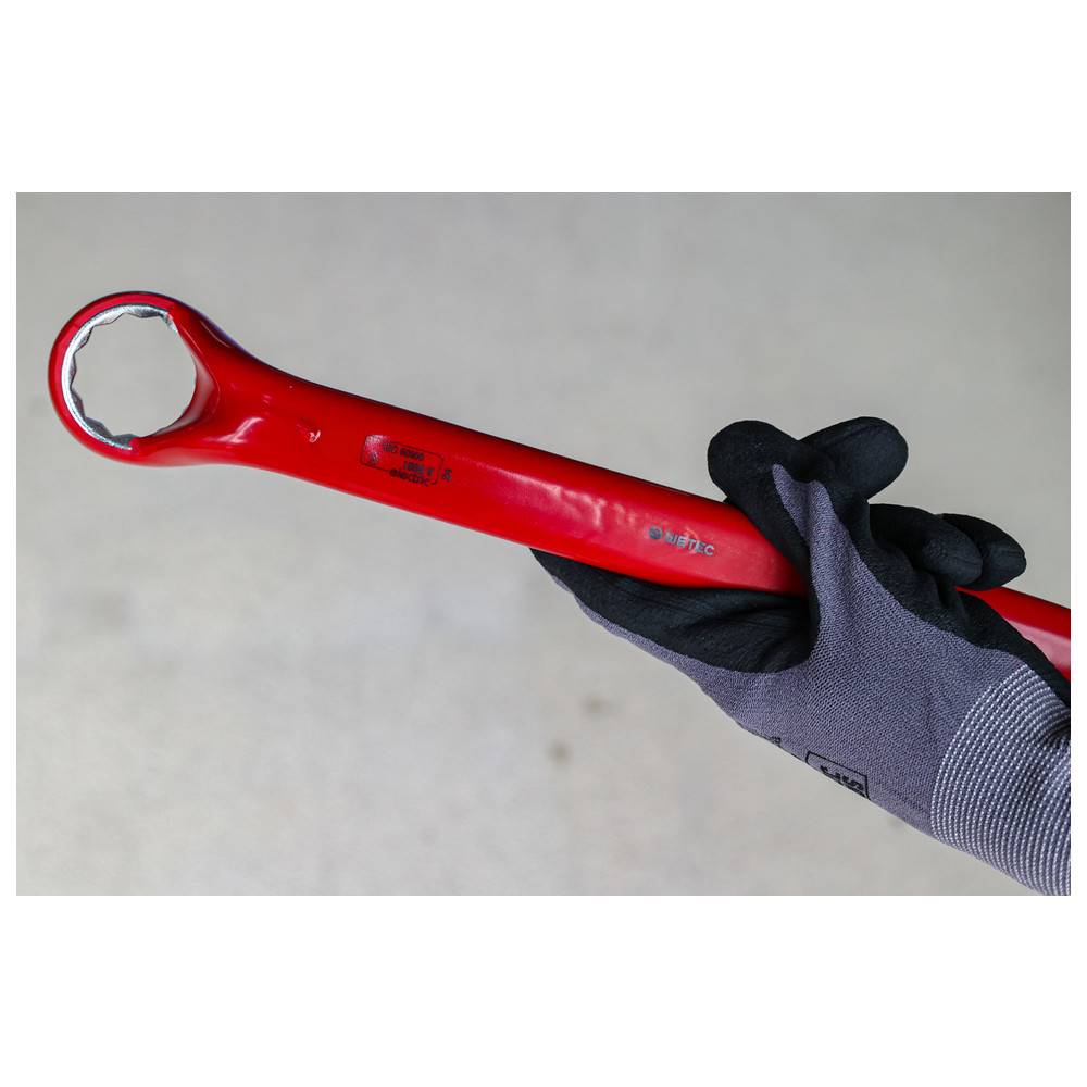 WETEC Ringschlüssel, DIN 7447, Schlüsselweite 9 mm, 1.000V/VDE/GS