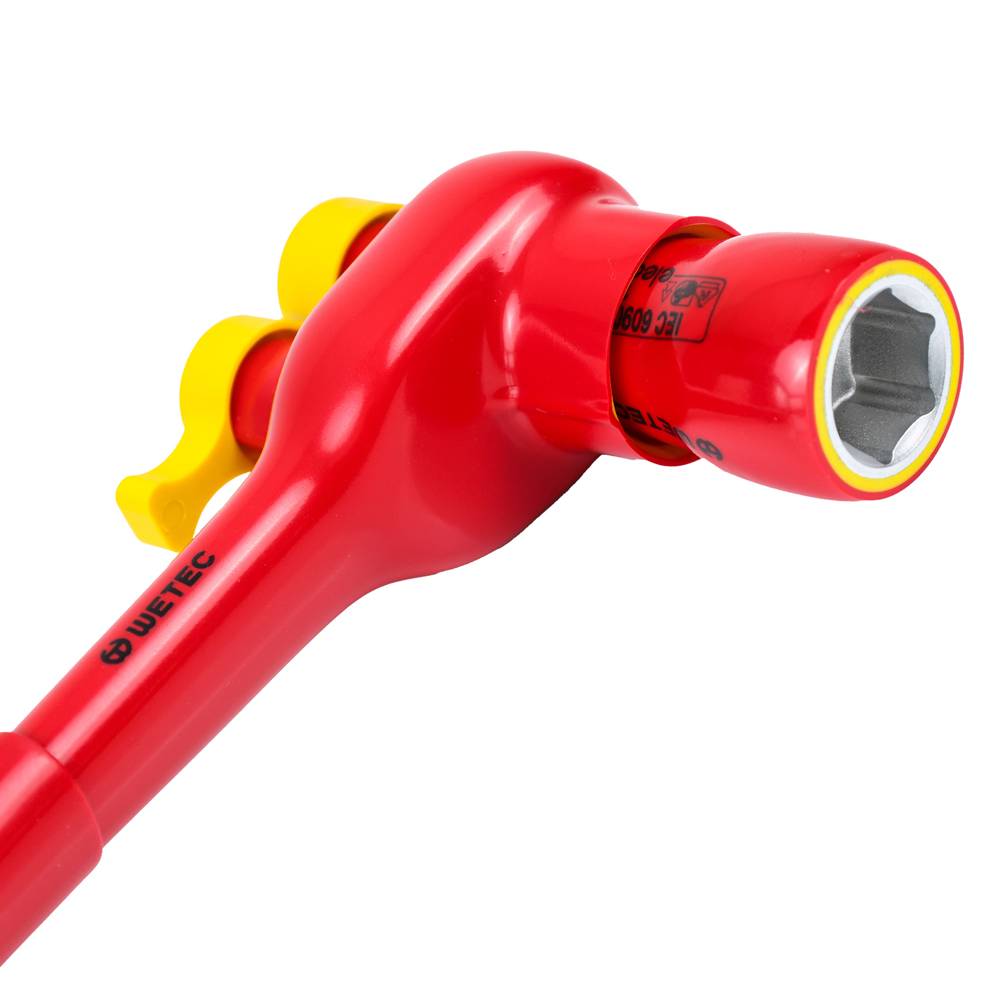 WETEC Sechskant-Steckschlüssel-Einsatz, 1/2", 10 mm, 1000 V/VDE/GS