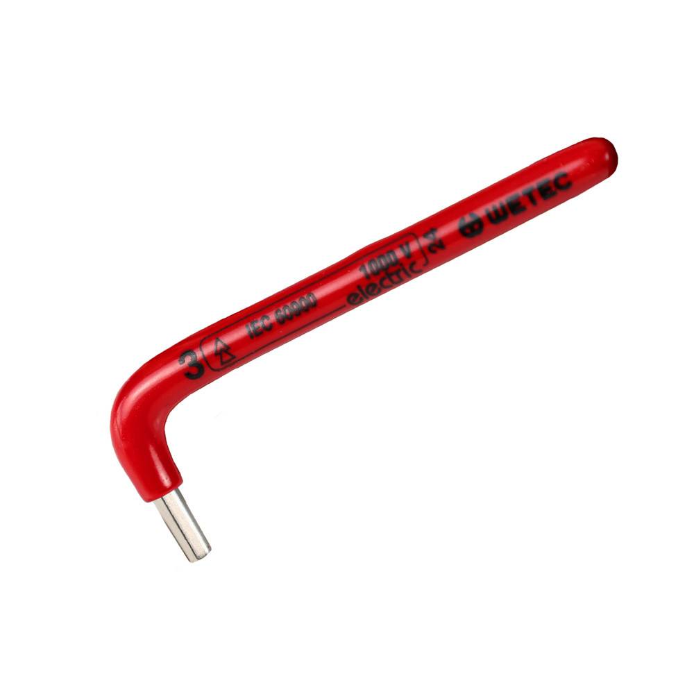 WETEC Innensechskant-Stiftschlüssel, 1000 V, Größe 10 mm