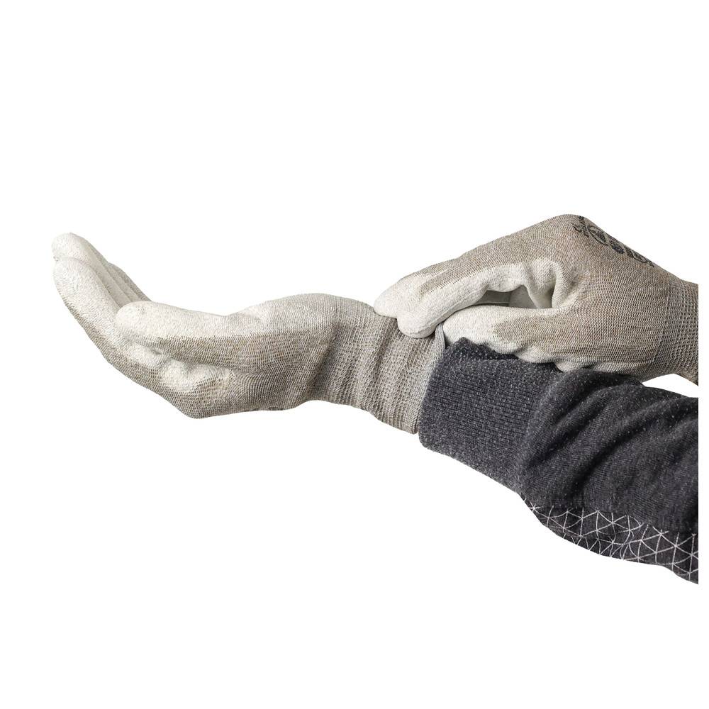 WETEC ESD-Handschuhe, nahtlos, M